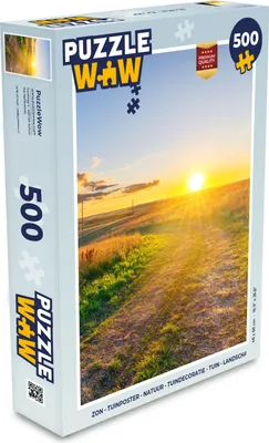 Obrázek produktu pro MuchoWow MuchoWow® Puzzle 500 ks Slunce - Příroda - Krajina