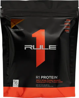 Produktbild von Rule1 | R1 Protein | 100% Whey Isolate & Whey Hydrolysate Chocolate fudge