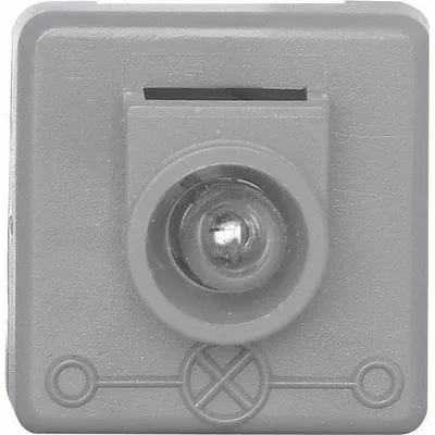 Produktbild von Kopp 321224046 Glühlampe 24V Gehäuse grau für Schalter + Taster