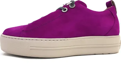 Produktbild von Paul Green Damenschuhe sportlicher Schnürer Violett Freizeit, Schuhgröße:EUR 38.5 | UK 5.5