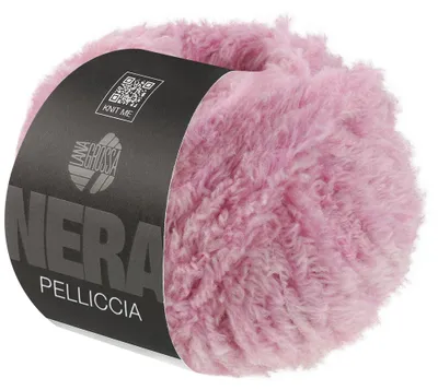 Produktbild von Lana Grossa PELLICCIA (NERA) 50 g Pelzeffektgarn aus Baby Alpaka & Merino extrafine Farbe 014 - Rosa
