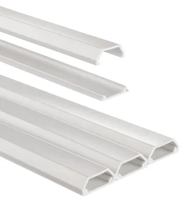 Produktbild von Hama 00220981 Kabel-Organizer Universal Kabelkanal Weiß 3 Stück(e)