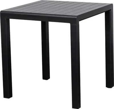 Produktbild von TPFGarden BISTROTISCH Burnley - Gartentisch aus pulverbeschichtetem Aluminium, Farbe anthrazit, BxTxH: 70x70x74 cm