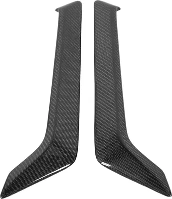 Produktbild von Vorderseite Kotflügel Vent Trim Carbon Faser Auto Spritzschutz Vents Aufkleber für Q60 Modelle 2017 bis 2022