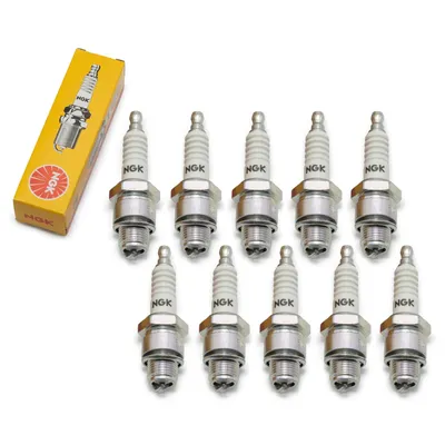 Obrázek produktu pro Sada zapalovacích svíček NGK, 10 ks svíček B10HS, krátký závit 12,7 mm, průměr 14,0 mm, 2399