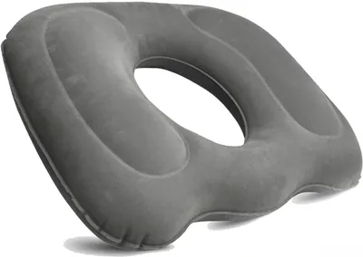 Obrázok produktu pre Ortopedický sedací vankúš, nafukovací donut vankúš, 44 cm, pre kancelársku stoličku