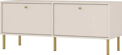 Produktbild von Selsey Oktio - TV-Möbel 2-türig, sandbeige, 121 cm