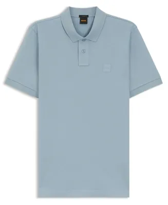 Produktbild von BOSS Orange Passenger Poloshirt 2-Knopf-Verschluss blau