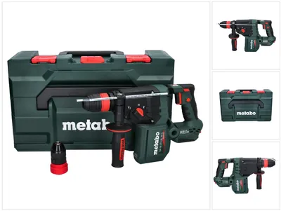 Immagine prodotto di Metabo KH 18 LTX BL 28 Q Martello perforatore a batteria 18 V 3 J SDS plus Brushless ( 601715840 ) + metaBOX - senza batteria, senza caricabatteria