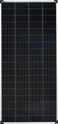 Produktbild von enjoy solar® Solarpanel Klassisches Monokristallines Solarmodul 200W 36V (silberne Rahmen) 0% MwSt