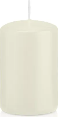 Produktbild von Wiedemann Stumpenkerzen Elfenbein Ø 50 x 80 mm, 4 Stück, 18 Brenndauer