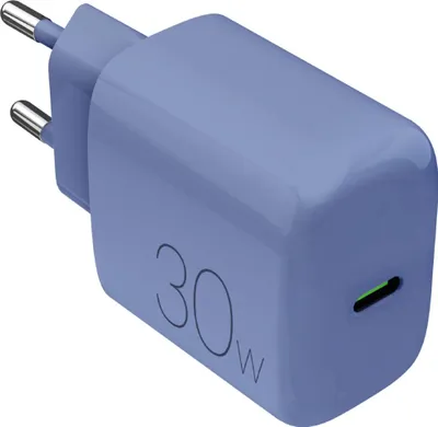 Zdjęcie produktu dla Ładowarka Sieciowa Puro Pro Lite 30W Usb-C  - Niebieska