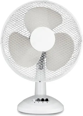 Produktbild von Domo PFT1040, Weiß, Tisch, Metall, 52,5 dB, 40 cm, 2 m