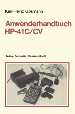 Immagine prodotto di Anwenderhandbuch HP-41 C/CV