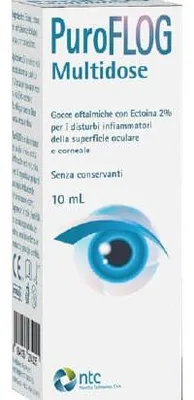 Imagen del producto de Puroflog Multidosis, solución oftálmica, 10 ml