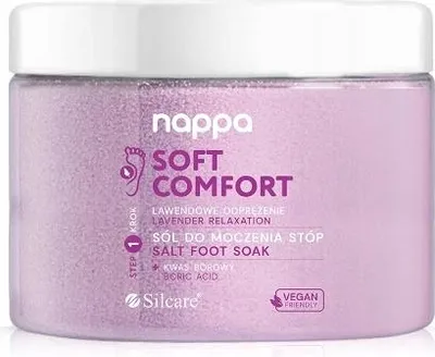 Image de Silcare Nappa Salt Sól do stóp Lawenda, 600g