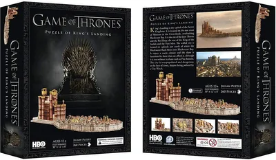 Produktbild von Game of Thrones - 3D Puzzle, King's Landing