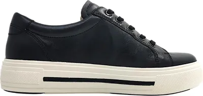 Imagen del producto de Caprice: Zapatos deportivos con cordones, color negro, para uso diario