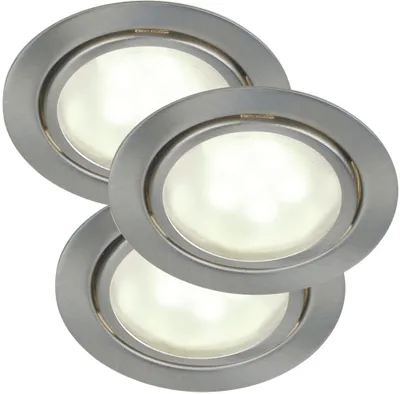 Produktbild von Nordlux Mercur 3-Kit LED / Strahler / Alu-Gebürstet, Weiss