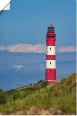 Produktbild von ARTland Poster Leuchtturm von Amrum Größe: 40x60 cm