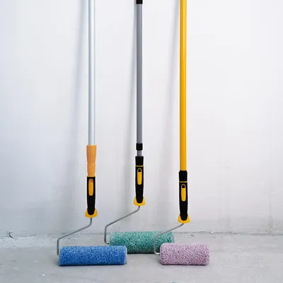 Zdjęcie produktu dla Sztywna teleskopowa rura do wałków malarskich, 110-200 cm, aluminiowa. Teleskopowy uchwyt malarski