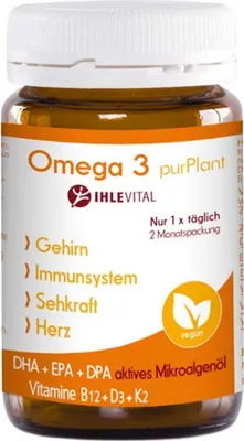 Zdjęcie produktu dla Omega 3 purPlant 60 kapsułek 41g