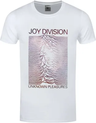 Obrázek produktu pro Joy Division - "Unknown Pleasures" Tričko pro ženy RO934 (L) (Weiß)