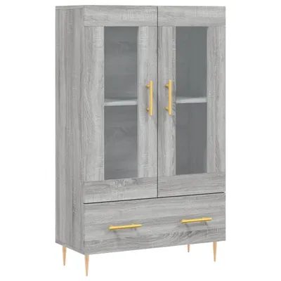 Obrázek produktu pro Skříň highboard šedá sonoma 69,5 x 31 x 115 cm kompozitní dřevo