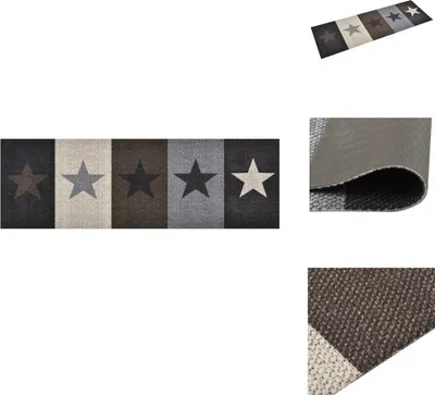 Immagine prodotto di vidaXL Tappeto da cucina lavabile a stelle 60x300 cm - Tappeti per pavimenti