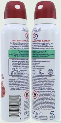 Produktbild von CD Deospray 150ml Bio Granatapfel