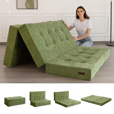 Image de Matelas pliable simple 15 cm - Confortable et léger