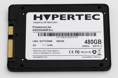 Produktbild von Hypertec SSD2S480FS-L, 480 GB, 2.5", 520 MB/s