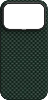 Obrázok produktu pre Puzdro na mobilný telefón pre iPhone 17 Pro Max, YAXO Aramid Fibre Ultra Slim s MagSafe, zelené