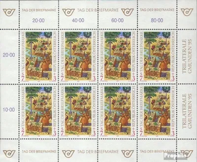 Produktbild von Briefmarken Österreich 1994 Mi 2127 Kleinbogen (kompl.Ausg.) gestempelt Tag d. Briefmarke