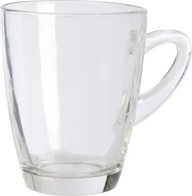 Produktbild von 6x Kaffeetasse aus Glas / Fassungsvermögen: 320 ml / Farbe: glasklar