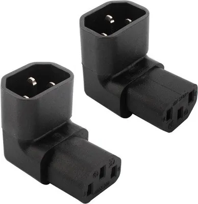 Image de Adaptateur secteur 250 V, 10 A, 90 degrés