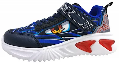 Produktbild von Geox J Assister B. B Klettschuh Blau in Gr. 28