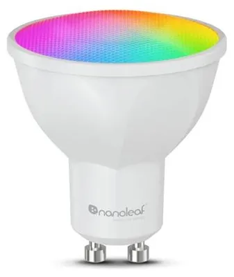 Produktbild von Nanoleaf N7502B02-1GU10, Intelligentes Leuchtmittel, Wi-Fi/Bluetooth, Weiß, GU10, MR16, 16000000 Farben