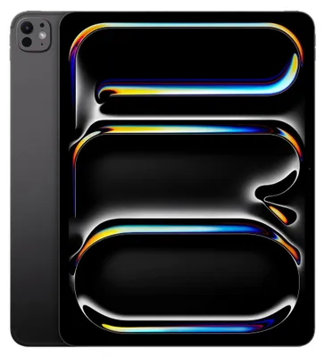 Image de Apple iPad Pro, 33 cm (13"), 2752 x 2064 Pixel, 2 To, 16 Go, iPadOS 26, Schwarz