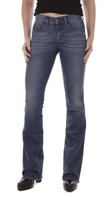 Produktbild von Diesel Lowleeh 0684k Damen Jeans Hose Slim Bootcut