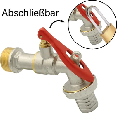 Produktbild von Messing Kugelauslaufhahn 1" Absperrbar