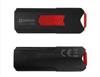 Zdjęcie produktu dla PLATINET PORTABLE POWER DRIVE 3.2 R/W do 150 MB/s 256 GB czarny