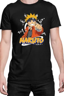 Zdjęcie produktu dla Męska Koszulka Naruto Naruto 07, Man L / Czarny