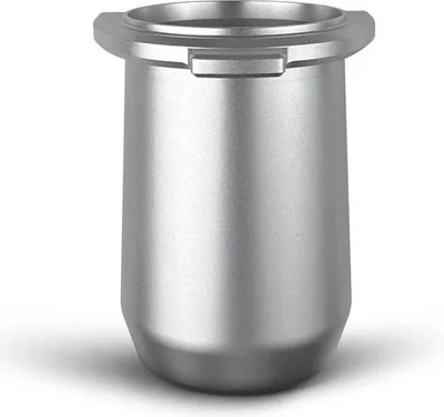 Image de Accessoires pour café en aluminium, 54 mm, argentés, sans contact