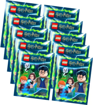 Produktbild von Blue Ocean LEGO Harry Potter Sticker Serie 2 - Sammelsticker (2024) - 10 Tüten
