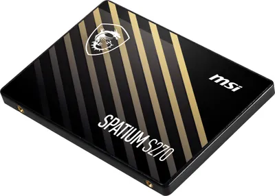 Immagine prodotto di MSI SPATIUM S270 SATA 2.5 480GB internal solid state drive 2.5" Serial ATA III 3D NAND