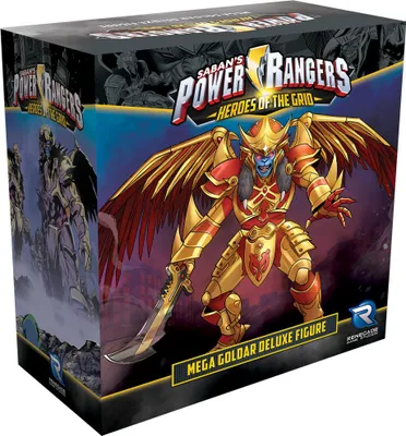 Produktbild von Power Rangers: Heroes of the Grid Mega Goldar Deluxe Figure - Brettspiel - ENG Edition