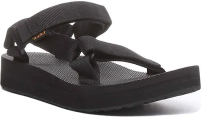 Produktbild von Teva Midform Universal Geometrisch gemusterte Frauensandale Schwarz – undefined / Schwarz