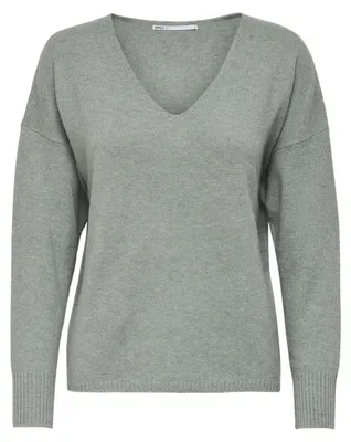 Produktbild von ONLY 15224360, Pullover, Erwachsener, Weiblich, Grün, S, Einfarbig