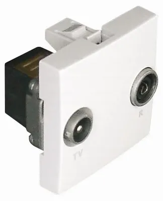 Produktbild von Efapel Quadro45 Antennensteckdose Weiß